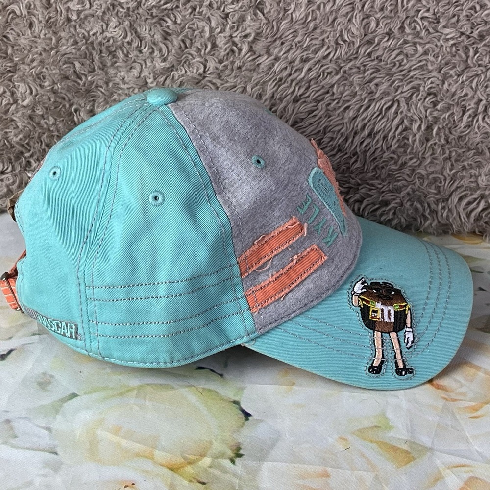 Kyle Busch #18 Nascar Hat M&M Baseball Cap Joe Gibbs Racing Chase Authentics